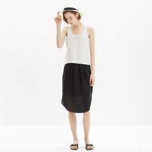Madewell Island Break Silk Skirt